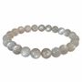 Bracelets - Bracelet Pierre de Lune Grise AAA perles 7.5-8.5mm - ARABESK