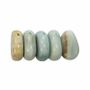 Bijoux - Pendentif Pierre Roulée Percée Amazonite AB 20-30mm X 5 - ARABESK