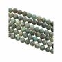 Jewelry - Natural turquoise from Africa matte beads 6mm on a 40cm thread - ARABESK
