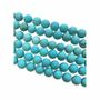 Jewelry - Turquénite Howlite natural dyed A 6mm matte beads on a 40cm thread - ARABESK