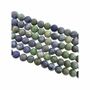 Jewelry - Azurite Malachite matte beads 6mm on a 40cm thread - ARABESK