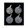 Bijoux - Pendentif Métal Fleur de Vie Lapis Lazuli A 25mm x4 - ARABESK