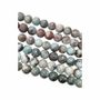 Bijoux - Larimar B perles rondes 7-8mm sur fil 40cm - ARABESK