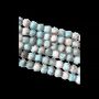 Bijoux - Larimar A perles rondes 5mm sur fil 40cm - ARABESK