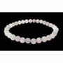 Bracelets - Bracelet Kunzite Multicolore AA perles 5-6mm - ARABESK