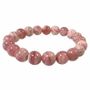 Bracelets - Bracelet Rhodochrosite Argentine AA perles 9.5-10.5mm - ARABESK