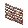 Jewelry - Leopard Orbicular Jasper beads 6mm on 40cm wire - ARABESK