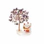 Bijoux - Arbre de Vie en Amethyste avec Manekineko - ARABESK
