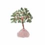 Jewelry - Tree of Life Green Aventurine on Rose Quartz Druse 12-13cm - ARABESK
