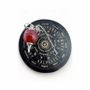 Bijoux - Plaque divinatoire Onyx noir 8cm - ARABESK