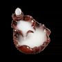 Scents - Lotus Flower Waterfall Ceramic Backflow Incense Holder 6cm - ARABESK