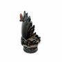 Scents - Backflow Incense Holder Ceramic Buddha Lotus Flower 22cm - ARABESK
