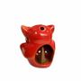 Candlesticks and candle holders - Red Owl Candle Holder 10cm - ARABESK