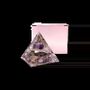 Jewelry - Orgonite Pyramid Amethyst Metatron - ARABESK