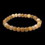Bracelets - Bracelet Corail Fossile perles 6mm - ARABESK