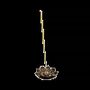 Scents - Lotus Flower Metal Incense Holder 6 cm - ARABESK
