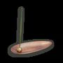 Senteurs - Porte Encens Métal Japonais/Cuivré 14 cm - ARABESK