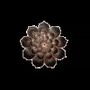 Scents - Metal Incense Holder Large Lotus Flower 8.5 cm - ARABESK