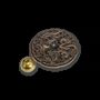 Scents - Dragon and Phoenix Metal Incense Holder - 5 cm - ARABESK