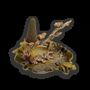 Scents - Incense Holder Backflow Metal Japanese Pond Frog Bronze - ARABESK