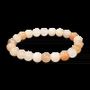 Bracelets - Peach Aventurine Bracelet 8mm Beads - ARABESK