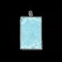 Jewelry - 925 Silver Larimar AA Pendant 19.54g - ARABESK