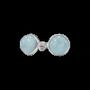Jewelry - 925 Silver Earrings Aquamarine AA 8mm - ARABESK