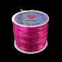 Jewelry - Flat elastic thread Fuchsia 50m - ARABESK
