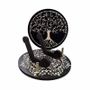 Bijoux - Porte Encens plaque arbre de vie 10cm - ARABESK