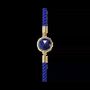 Bracelets - Bracelet Corde Laiton Lapis Lazuli Rond Facetté 12mm - ARABESK