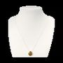 Jewelry - 925 Silver Necklaces Pierced Stone Tiger Eye AA 14mm - ARABESK