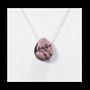 Jewelry - 925 Silver Necklaces Rhodonite Pierced Stone A 14mm - ARABESK