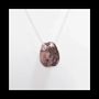 Jewelry - 925 Silver Necklaces Rhodonite Pierced Stone A 14mm - ARABESK