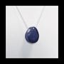 Bijoux - Colliers Argent 925 Pierre Percée Lapis Lazuli AA 14mm - ARABESK