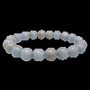 Bracelets - Orange Angelite A 10mm pearls Bracelet - ARABESK