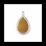 Jewelry - 925 Silver Tiger Eye Drop Pendant AA 23.5mm - ARABESK