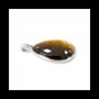 Jewelry - 925 Silver Tiger Eye Drop Pendant AA 23.5mm - ARABESK