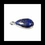 Jewelry - 925 Silver Lapis Lazuli AA Drop Pendant 23.5mm - ARABESK