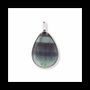 Jewelry - 925 Silver Drop Pendant Fluorite AA 23.5mm - ARABESK