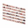 Bijoux - Opale Rose perles 4mm sur fil 40cm - ARABESK