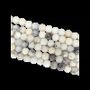 Jewelry - Opal Dendrite beads 6mm on 40cm wire - ARABESK