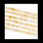 Bijoux - Citrine Naturelle Facettée A perles 3mm sur fil 40cm - ARABESK