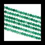 Jewelry - Faceted Green Aventurine A 3mm beads on 40cm wire - ARABESK
