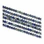 Bijoux - Azurite & Malachite Facettée A perles 3mm sur fil 40cm - ARABESK