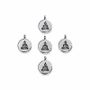 Bijoux - Perles charm's Intercalaire Bouddha Argenté 15mm x30 - ARABESK