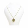 Jewelry - Gold Stainless Steel Sun Turquénite Necklace A - ARABESK