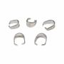 Jewelry - Silver Stainless Steel Clip Clasps 7mm x100 - ARABESK