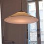 Hanging lights - CIM pendant lamp shade of 90cm in cottonet - LUXCAMBRA