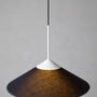 Hanging lights - CIM pendant lamp shade of 90cm in cottonet - LUXCAMBRA