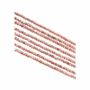 Jewelry - Argentinian Rhodochrosite Faceted AA 3mm beads on 40cm wire - ARABESK